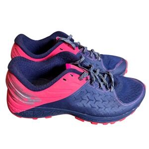New Balance Vazee Summit v2 Womens 7.5 D Wide Trail Running Shoes Blue Pink
